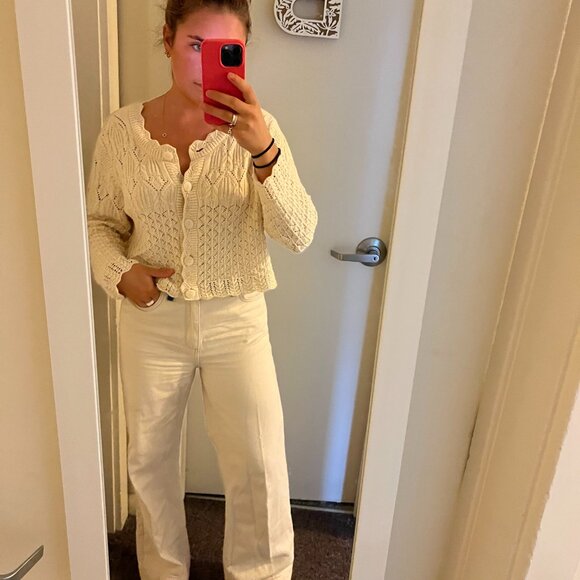 ba&sh ! Jump Cardigan (white/Cream) - Picture 3 of 7